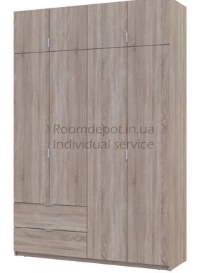 Шкаф в спальню Лукас 180 Doros Графит 80736288 Графит RD3336 фото