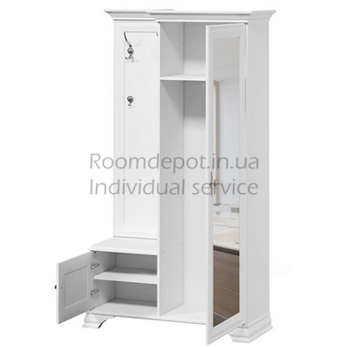 Кентуки прихожая PPK/110(N) L/P BRW Белый Белый RD2161 фото
