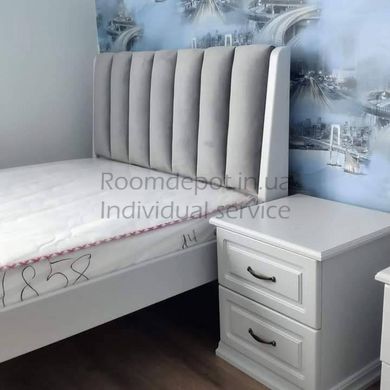 Ліжко Токіо з м'яким узголів'ям 50 ЛЕВ Бук натуральний 140х200 см Бук натуральний RD1751-40 фото