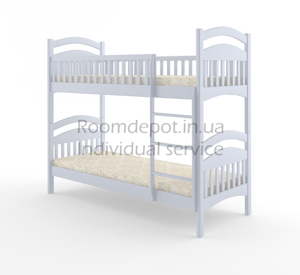 Двох'ярусне ліжко Жасмін MebiGrand 90х200 см Махонь Махонь RD941-26 фото