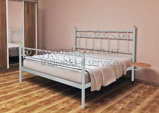 Ліжко Есмеральда 2 Метакам 180х200 см Білий Білий RD80-30 фото