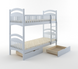 Двох'ярусне ліжко Жасмін MebiGrand 90х190 см Горіх світлий RD941-1 фото 8