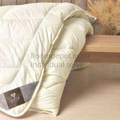 Ковдра зимова Wool Premium IDEIA Молочний 140*210 Молочний RD3088 фото