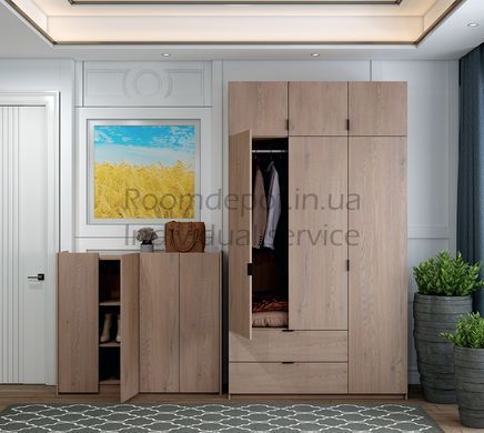 Тумба для обуви Кассель 4 Doros Графит 41516215 Графит RD1519 фото