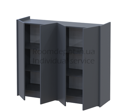 Тумба для обуви Кассель 4 Doros Графит 41516215 Графит RD1519 фото