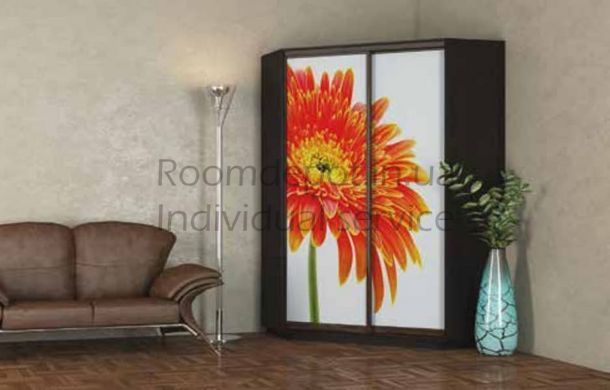 Шкаф-купе угловой 110x220x110x45 см Garant Дуб крафт золотой Дуб крафт золотой RD1373 фото