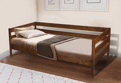 Ліжко дерев'яне SKY-3 Мікс Меблі 80х190 см Коньяк Коньяк RD1 фото
