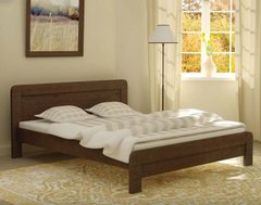 Кровать деревянная Тоскана Орех темный Roz1421 фото