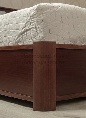 Ліжко двоспальне Ассоль Олімп 120х200 см Темный венге Темний венге RD1311-3 фото