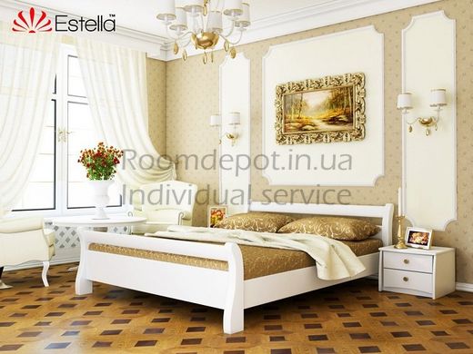 Деревянная кровать Диана Эстелла 120х200 см Ольха, Щит Ольха RD98-44 фото