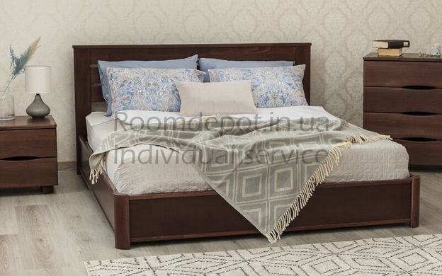 Ліжко двоспальне Ассоль Олімп 200х200 см Венге Венге RD1311-24 фото