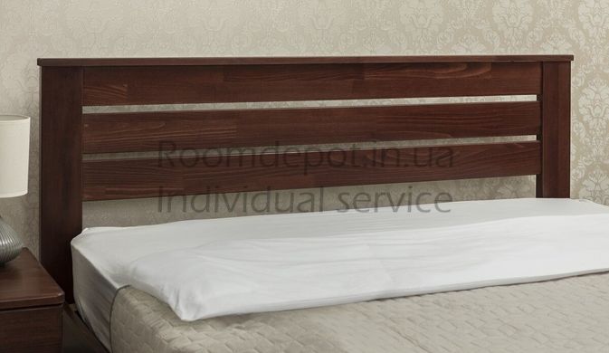 Ліжко двоспальне Ассоль Олімп 180х200 см Венге Венге RD1311-18 фото