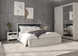 Двуспальная кровать Бланш Lux BRW 160х200 см ДСП