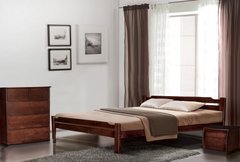 Кровать деревянная Ольга Микс Мебель 140х200 см Орех Орех RD17 фото