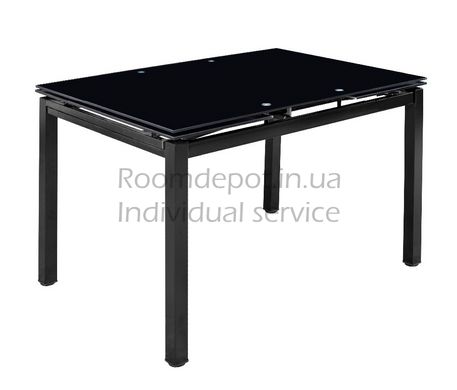 Стол обеденный Венди 80 Микс Мебель Черный Черный RD2130 фото