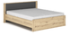 Ліжко Домініка Мебель Сервис 160х200 см Артісан/Сірий RD2516 фото 1