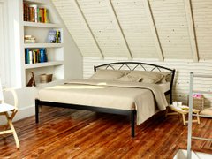 Ліжко Жасмин 1 Метакам 80х190 см Білий Білий RD1738 фото