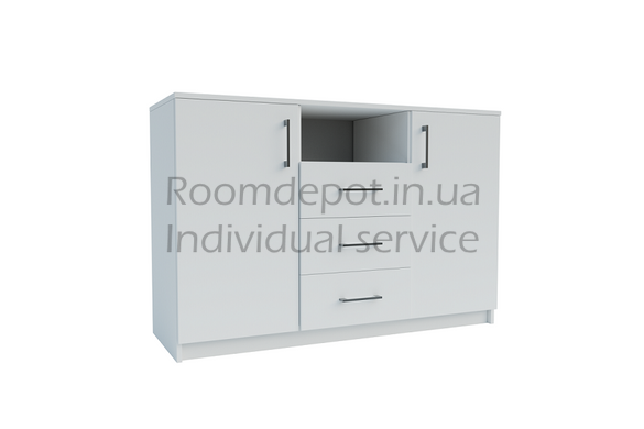 Комод в гостиную К120/80/3Ш+2Д Garant Нимфея альба Нимфея альба RD3267 фото