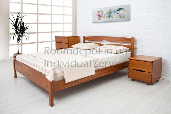 Кровать Ликерия Люкс Микс Мебель 140х200 см Венге Венге RD52-14 фото
