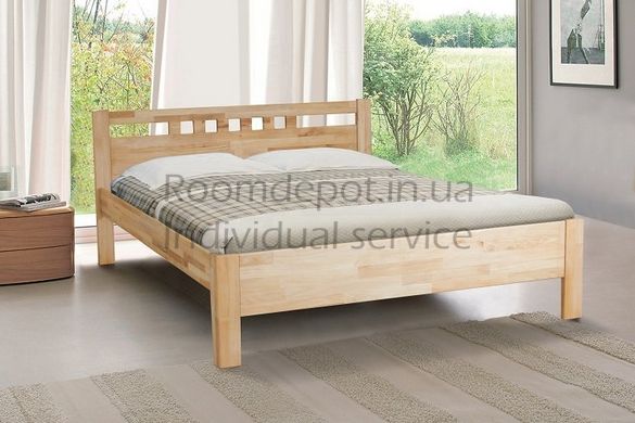 Кровать двуспальная Sandy Микс Мебель 160х200 см Бук натуральный Бук натуральный RD1538 фото