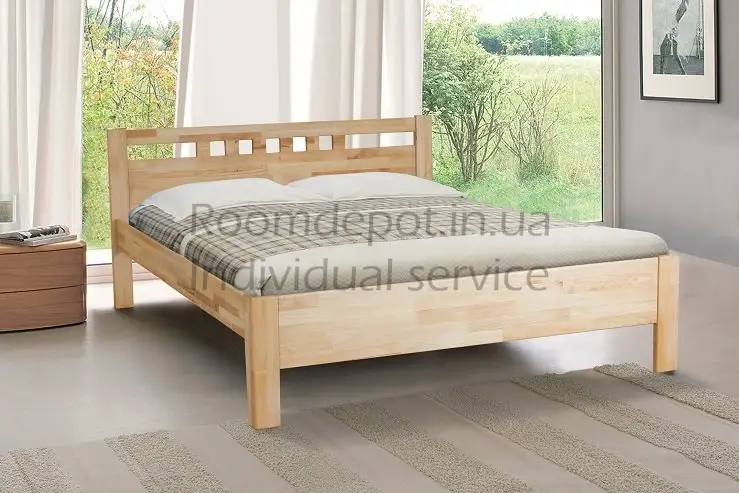 Кровати с деревянным каркасом