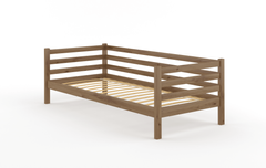 Ліжко дерев'яне Ніка Горіх світлий Roz2687 фото