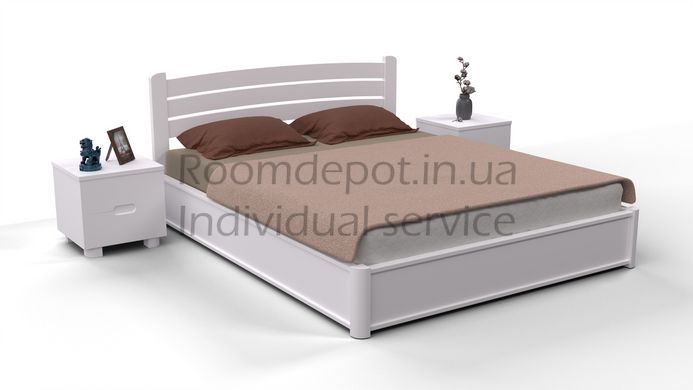 Кровать с механизмом София Микс Мебель 140х200 см Орех темный Орех темный RD39 фото