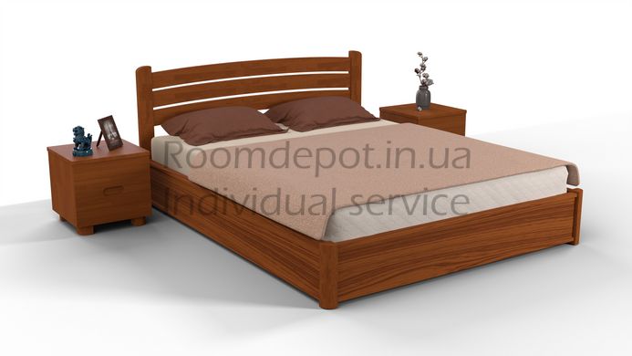 Кровать с механизмом София Микс Мебель 140х200 см Орех темный Орех темный RD39 фото