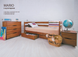 Кровать с ящиками Марио Олимп 80х190 см Орех темный RD1254-6 фото 1