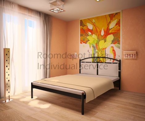 Ліжко Інга Метакам 180х200 см Коричневий Коричневий RD84-33 фото
