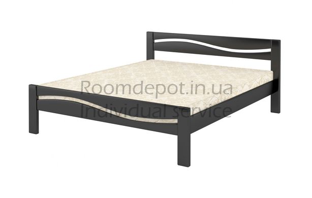 Дерев'яне ліжко Неаполь MebiGrand 180х190 см Яблуня Яблуня RD1366-47 фото