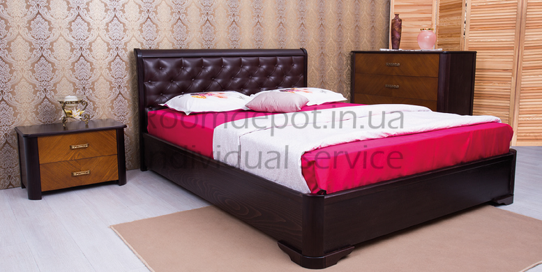 Ліжко Мілена м'яке Олімп 180х190 см Бук натуральний Бук натуральний RD344-78 фото
