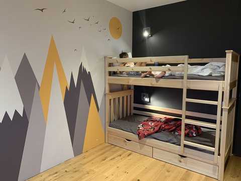 Двох'ярусне ліжко Скандинавія міні MebiGrand 80х190 см