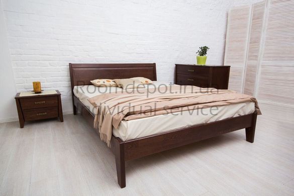 Кровать Сити без изножья с филенкой Олимп 140х200 см Бук натуральный Бук натуральный RD1242-6 фото