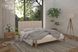 Дерев'яне ліжко Лондон MebiGrand 140х190 см Горіх світлий RD1033-17 фото 1