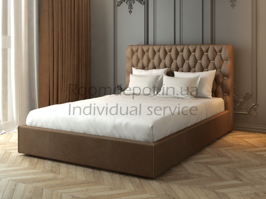 Ліжко Анталія з підйомним меxанізмом ЛЕВ 180х200 см Категорія тканини 1  RD2776-8 фото