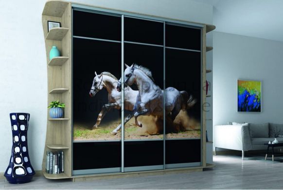 Шкаф-купе трехдверный 220x220x45 см Garant Дуб крафт золотой Дуб крафт золотой RD2229 фото
