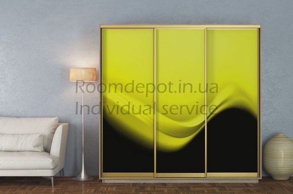 Шкаф-купе трехдверный 220x220x45 см Garant Дуб крафт золотой Дуб крафт золотой RD2229 фото