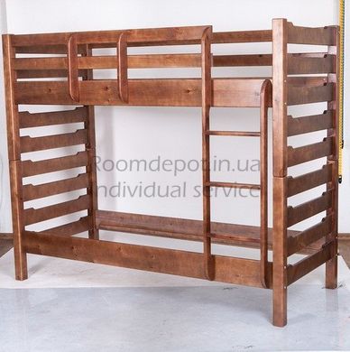 Кровать двухъярусная Троя Микс Мебель 80х200 см Яблоня Яблоня RD8 фото