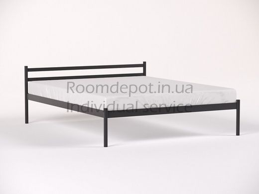Кровать металлическая Комфорт Метакам 180х200 см Графит Графит RD566-119 фото