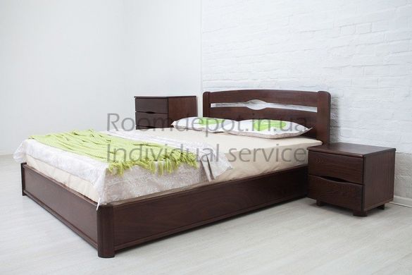 Ліжко Нова з підйомним механізмом Олімп 160х200 см Венге Венге RD1346-6 фото
