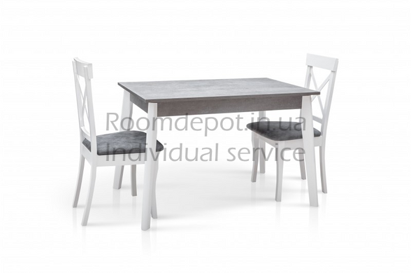 Стол обеденный Портленд Микс Мебель Серый Серый RD2781-1 фото
