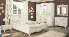 Кровать Милан Мебель Сервис 160х200 см Белый Белый RD2553 фото