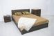 Кровать деревянная София Микс Мебель 140х200 см Орех темный RD38 фото 1