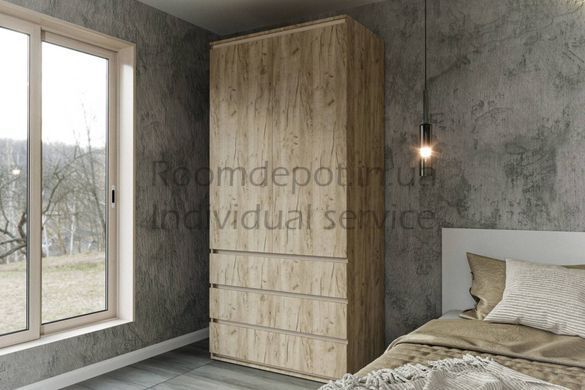 Шафа для одягу Ідея 80х210х57 см Garant  RD2254 фото