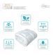 Ковдра Super Soft Classic літня IDEIA Білий 140*210 RD3079 фото 4