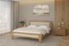 Кровать с мякой спинкой Ліон 140 х 200 см Орех темный MebiGrand RD2507-32 фото 2