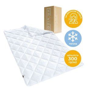 Ковдра зимова Добра Ніч IDEIA Білий 140*210 Білий RD2239 фото