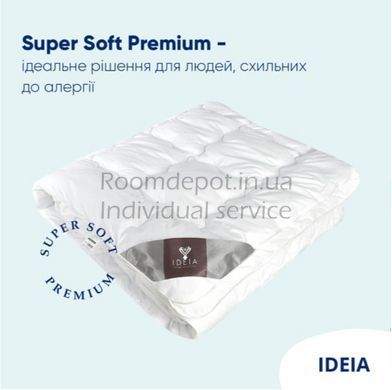 Одеяло Super Soft Premium летнее IDEIA Белый 140*210 Белый RD3081 фото