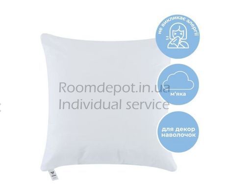 Подушка Nordic Classic IDEIA 40*40 Белый RD1010 фото